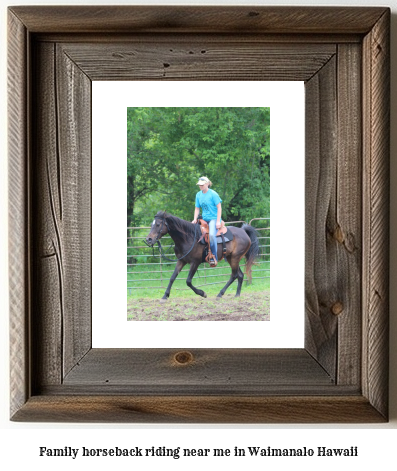 family horseback riding near me in Waimanalo, Hawaii